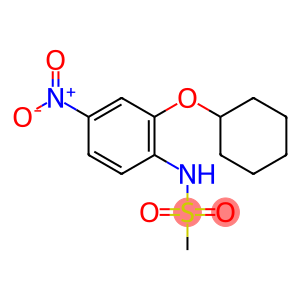 N-[2-(cyclohexoxy)-4-nitro-phenyl]methanesulfonamide