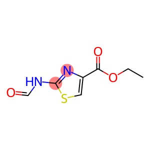 4-Thiazolecarboxylicacid,2-(formylamino)-,ethylester(9CI)