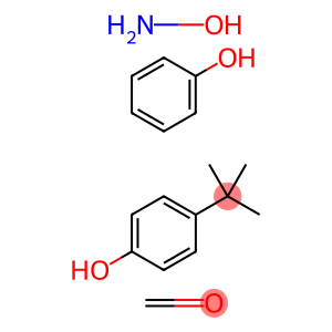 Formaldehyde, polymer with ammonium hydroxide ((NH4)(OH)), 4-(1,1-dimethylethyl)phenol and phenol