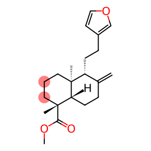 (5β,9α,10α)-15,16-Epoxylabda-8(17),13(16),14-trien-18-oic acid methyl ester