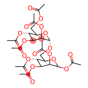Acetyl 6-O-(2,3,4,6-tetra-O-acetyl-a-D-mannopyranosyl)-2,3,4-tri-O-acetyl-D-mannopyranose