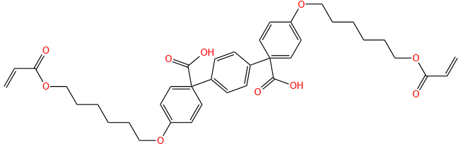 1,4-Phenylene bis(4-{[9-(acryloyloxy)-3-methylnonyl]oxy}benzoate)