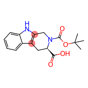 N-ALPHA-TERT-BUTYLOXYCARBONYL-1,2,3,4-TETRAHYDRONORHARMAN-D-3-CARBOXYLIC ACID