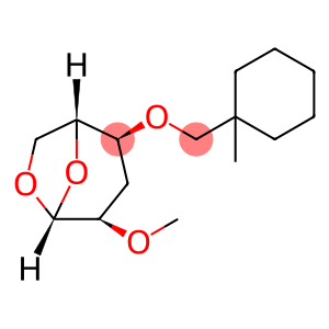 .beta.-D-ribo-Hexopyranose, 1,6-anhydro-3-deoxy-2-O-methyl-4-O-(1-methylcyclohexyl)methyl-