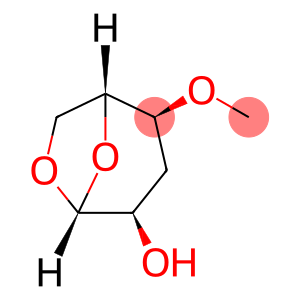 .beta.-ribo-Hexopyranose, 1,6-anhydro-3-deoxy-4-O-methyl-