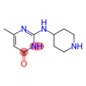 4(3H)-Pyrimidinone, 6-methyl-2-(4-piperidinylamino)-