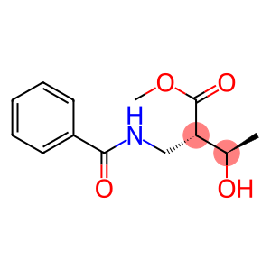 methyl (2S,3R)-2-[(N-benzoylamino)-methyl]-3-hydroxybutyrate