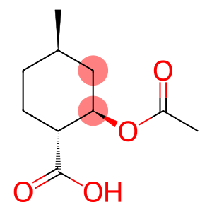 (1R,2R,4R)-2-Acetoxy-4-methylcyclohexanecarboxylic acid