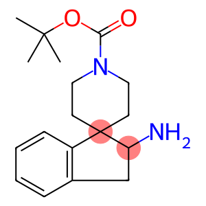 tert-butyl 2-amino-2,3-dihydrospiro[indene-1,4'-piperidine]-1'-carboxylate