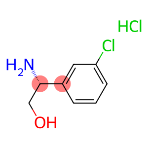 Benzeneethanol, β-amino-3-chloro-, hydrochloride (1:1), (βR)-