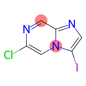 Imidazo[1,2-a]pyrazine, 6-chloro-3-iodo-