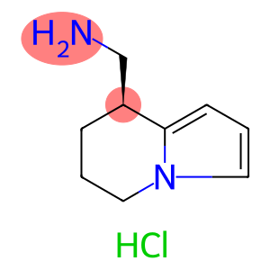 8-Indolizinemethanamine, 5,6,7,8-tetrahydro-, hydrochloride (1:1), (8S)-