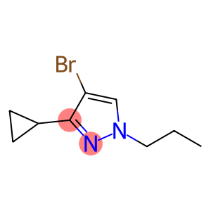 4-bromo-3-cyclopropyl-1-propyl-1H-pyrazole