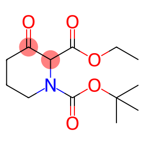 Ethyl N-Boc-3-oxopiperidine-2-carboxylate