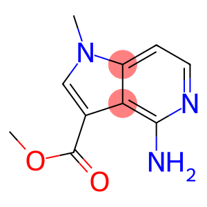 1H-Pyrrolo[3,2-c]pyridine-3-carboxylic acid, 4-aMino-1-Methyl-, Methyl ester