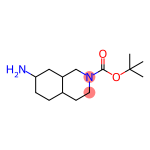 tert-butyl7-amino-decahydroisoquinoline-2-carboxylate