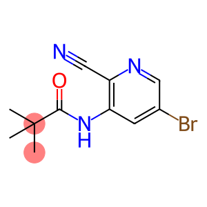 N-(5-Bromo-2-cyanopyridin-3-yl)pivalamide