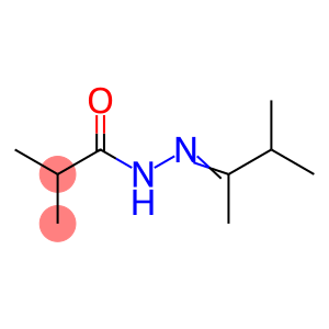 Propanoic acid, 2-methyl-, 2-(1,2-dimethylpropylidene)hydrazide