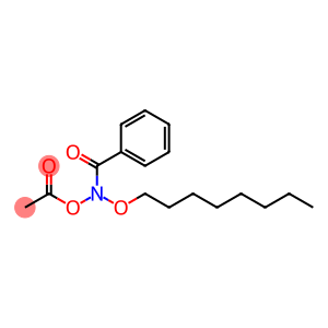 Acetic acid, benzoyl(octyloxy)azanyl ester
