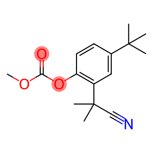 Carbonic acid, 2-(1-cyano-1-Methylethyl)-4-(1,1-diMethylethyl)phenyl Methyl ester