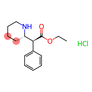 (αR,2S)-rel-α-Phenyl-2-piperidineacetic Acid Ethyl Ester Hydrochloride