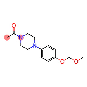 1-Acetyl-4-[4-(methoxymethoxy)phenyl]piperazine