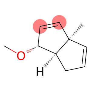 Pentalene, 1,3a,6,6a-tetrahydro-1-methoxy-3a-methyl-, (1α,3aα,6aα)- (9CI)