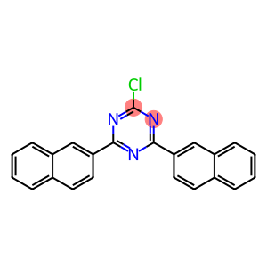 2-Chloro-4,6-di-2-naphthalenyl-1,3,5-triazine