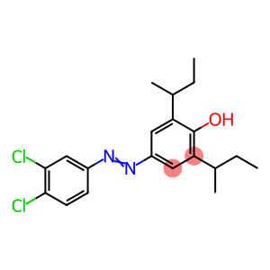Phenol, 4-[2-(3,4-dichlorophenyl)diazenyl]-2,6-bis(1-methylpropyl)-