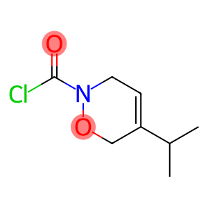 2H-1,2-Oxazine-2-carbonylchloride,3,6-dihydro-5-(1-methylethyl)-(9CI)