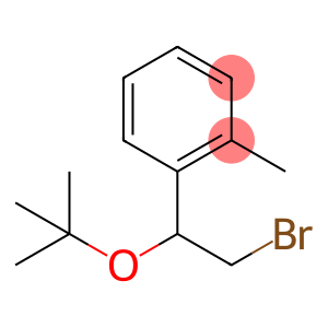 Benzene, 1-[2-bromo-1-(1,1-dimethylethoxy)ethyl]-2-methyl-