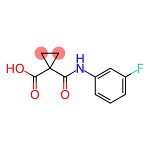 1-[(3-fluorophenyl)carbamoyl]cyclopropane-1-carboxylic acid