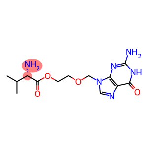 L-Valine ester with 9-[(2-hydroxyethoxy)methyl]guanine
