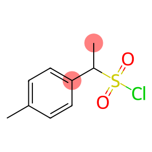 Benzenemethanesulfonyl chloride, α,4-dimethyl-