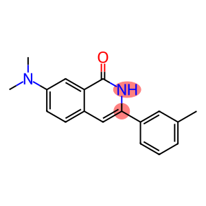 7-(二甲氨基)-3-(间甲苯基)异喹啉-1(2H) - 酮