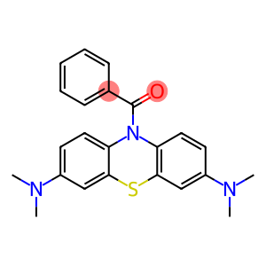 10-benzoyl-3,7-bis(dimethylamino)-phenothiazin