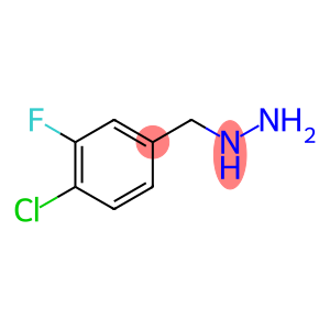 (4-chloro-3-fluorophenyl)methyl]hydrazine