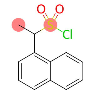 1-Naphthalenemethanesulfonyl chloride, α-methyl-