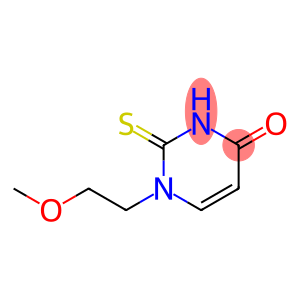 4(1H)-Pyrimidinone, 2,3-dihydro-1-(2-methoxyethyl)-2-thioxo-