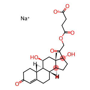 11Β,17Α,21-TRIHYDROXY-4-PREGNENE-3,20-DIONE 21-HEMISUCCINATE 钠盐