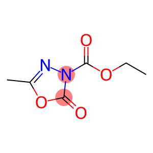 1,3,4-Oxadiazole-3(2H)-carboxylic  acid,  5-methyl-2-oxo-,  ethyl  ester
