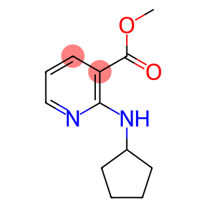 3-Pyridinecarboxylic acid, 2-(cyclopentylamino)-, methyl ester