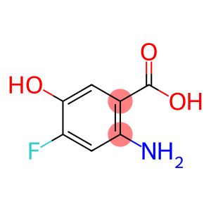 Benzoic acid, 2-amino-4-fluoro-5-hydroxy-