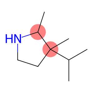 Pyrrolidine, 2,3-dimethyl-3-(1-methylethyl)-