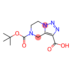 5-(Tert-Butoxycarbonyl)-4,5,6,7-Tetrahydro-[1,2,3]Triazolo[1,5-A]Pyrazine-3-Carboxylic Acid