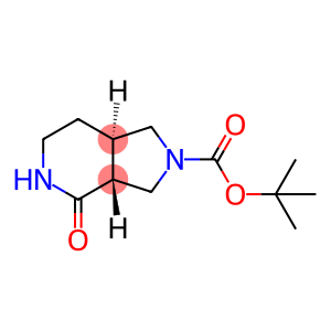 trans-tert-Butyl 4-oxohexahydro-1H-pyrrolo[3,4-c]pyridine-2(3H)-carboxylate