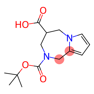 2-(叔-丁氧羰基)-2,3,4,5-四氢-1H-吡咯并[1,2-A][1,4]二氮杂卓-4-羧酸
