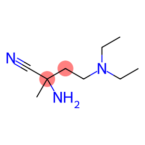 Butanenitrile, 2-amino-4-(diethylamino)-2-methyl-