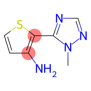 3-Thiophenamine, 2-(1-methyl-1H-1,2,4-triazol-5-yl)-