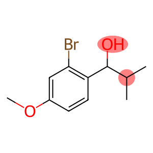 1-(2-bromo-4-methoxyphenyl)-2-methylpropan-1-ol